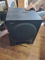 Sony Active Subwoofer-works