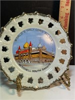 Vintage South Dakota Corn Palace Souvenir Plate