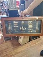 Boat Knots in Shadow Box Frame
