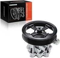A-Premium Power Steering Pump, with Pulley, Compat