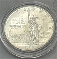 (KC) Proof 1986 Silver Liberty Dollar Coin with