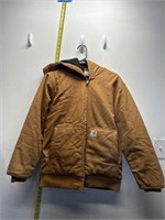 Carhartt coat hooded size large