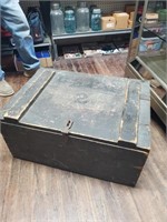 Wooden Military Trunk
