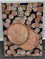 1909-1940 Lincoln Cent Album w/