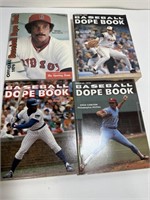 Vintage lot of old MLB Baseball Dope books