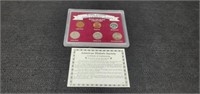 Display Of 6 Coins: