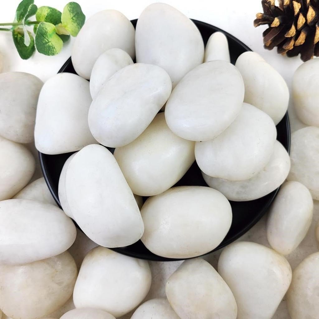 40lbs White River Rocks for Landscaping, 2-3