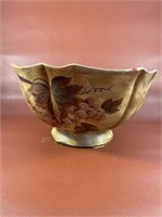 Decorative Bowl  with Grape Vine