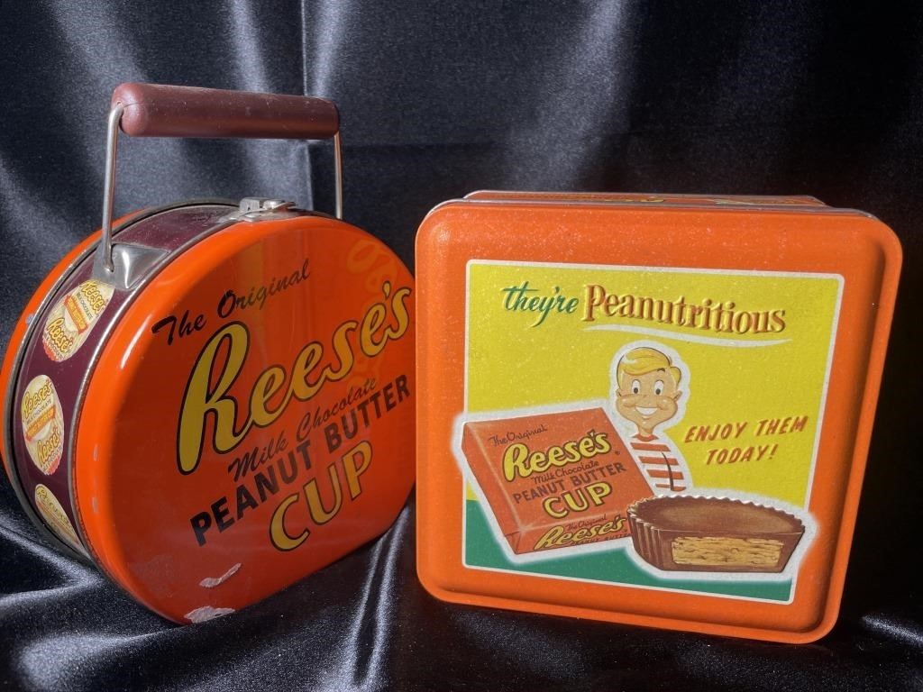 VTG Reese's Chocolate Purse & Tin