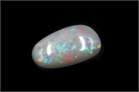 Australian solid black opal  7.70ct