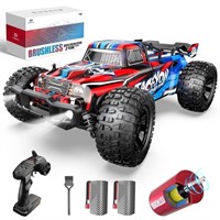 DEERC 1:10 Large Brushless RC Car for Adults, 3S 4
