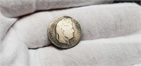 1844 France 1/2 Franc 90% Silver/2.5 G