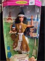 American Indian Barbie & Baby Blue Feather, 14715