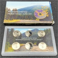 2005 6 Coin Westward Journey Nickel Set w/