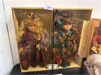 Pair Lissi Fashion Dolls In Boxes