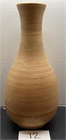 20" decorative floor vase - ceramic