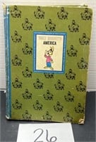 Vintage Walt Disneys America book; 1963