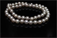 Akoya pearl necklace (7-7.5mm)