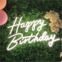Happy Birthday Neon Sign for Birthday Party