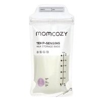 Momcozy Breastmilk Storing Bags, Temp-Sensing Disc