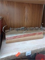 Wooden Cutting Boards and Metal Hangers