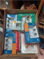 Box Lot of Various Light Bulbs