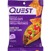 EX:(25/FE/24) Quest Tortilla Style Protein Chips,