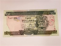Slomon Islands $2 Replacement note Star 2004