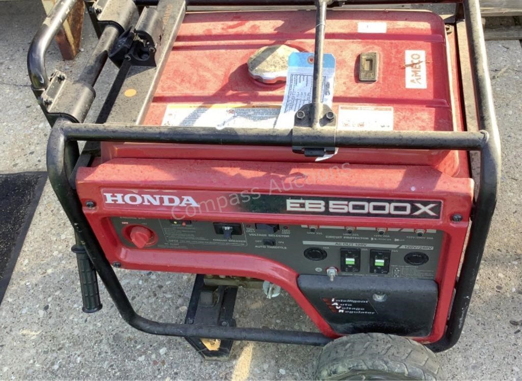 Honda Gas Powered Generator EB 5000X