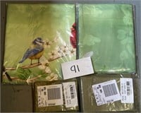 New spring bird curtains & more