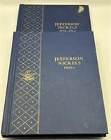 (N) 104 Jefferson Nickels 1938-1964 in 2 Whitman