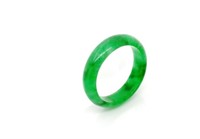 Jade full circle ring