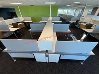 Steelcase 6 Station Cubical