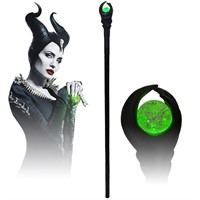 51Inch Green LED Light Maleficent Staff Magical