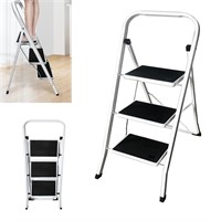 Step Ladder 3 Step Folding, Heavy Duty Step