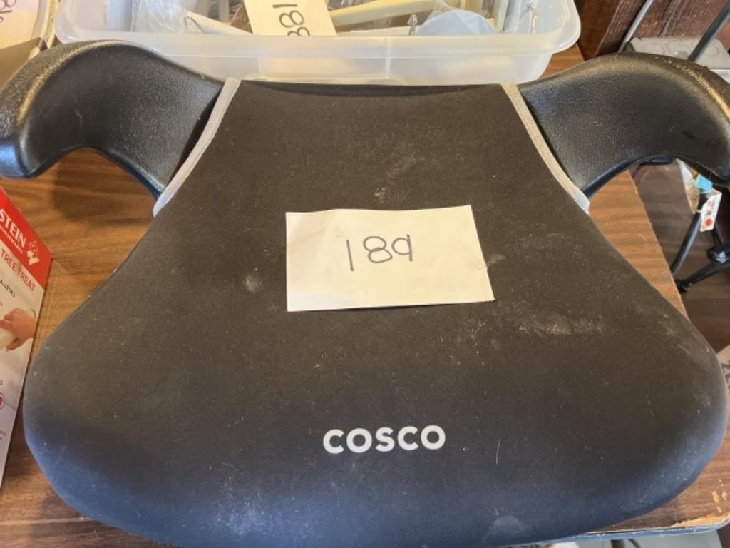 Costco booster seat; manufactured 2020