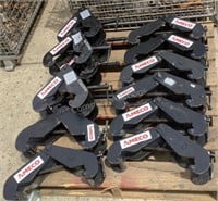 (14) Assorted Beam Clamps
