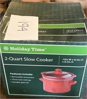 2 quart slow cooker