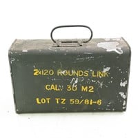 2x12rds Linked Cal .30 M2 Ammunition