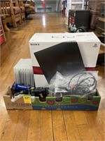 PS3 GAME SYSTEM W/GAMES