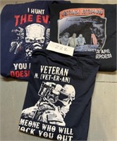 (3) men’s t-shirts; size 3x-5x