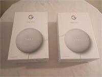 2 Google Nest Mini's 2nd Generation