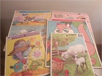 Vintage Frame Tray Puzzle's