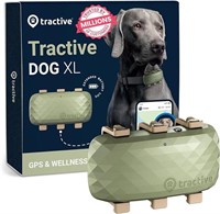 Tractive XL GPS Dog Tracker, Up To 1 Month Battery