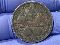 1893 Columbian Expo silver half dollar