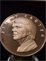 US Mint President Jimmy Carter Medal W/box.9Z10