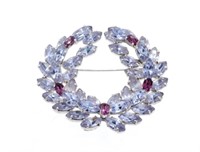 Christian Dior brooch by Mitchell Maer C.1950s
