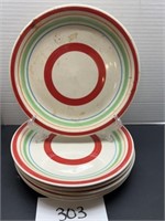 (6) vintage Royal Norfolk plates
