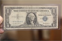 1957 $1.00 Blue Seal Star Note