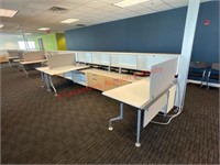 Steelcase 4 Station Cubical